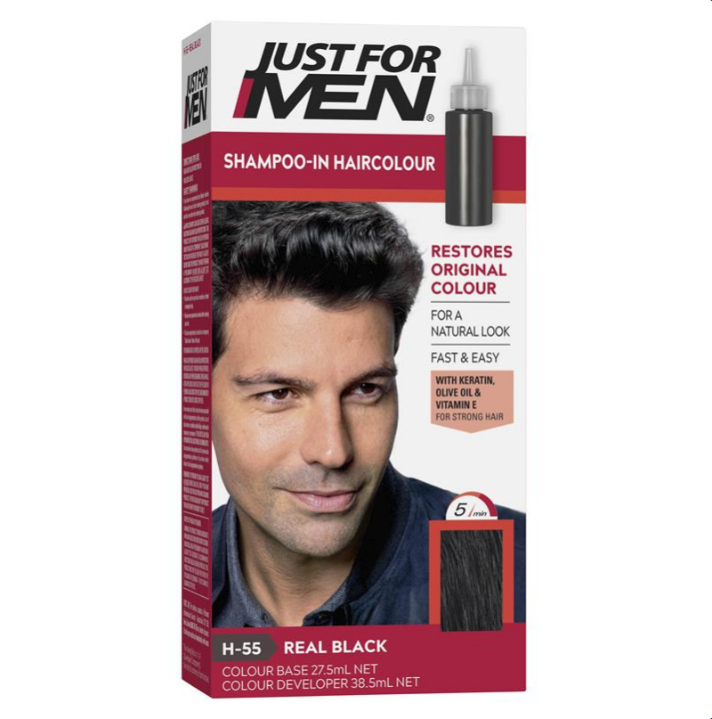 Just for Men Hair Colour 55 Real Black