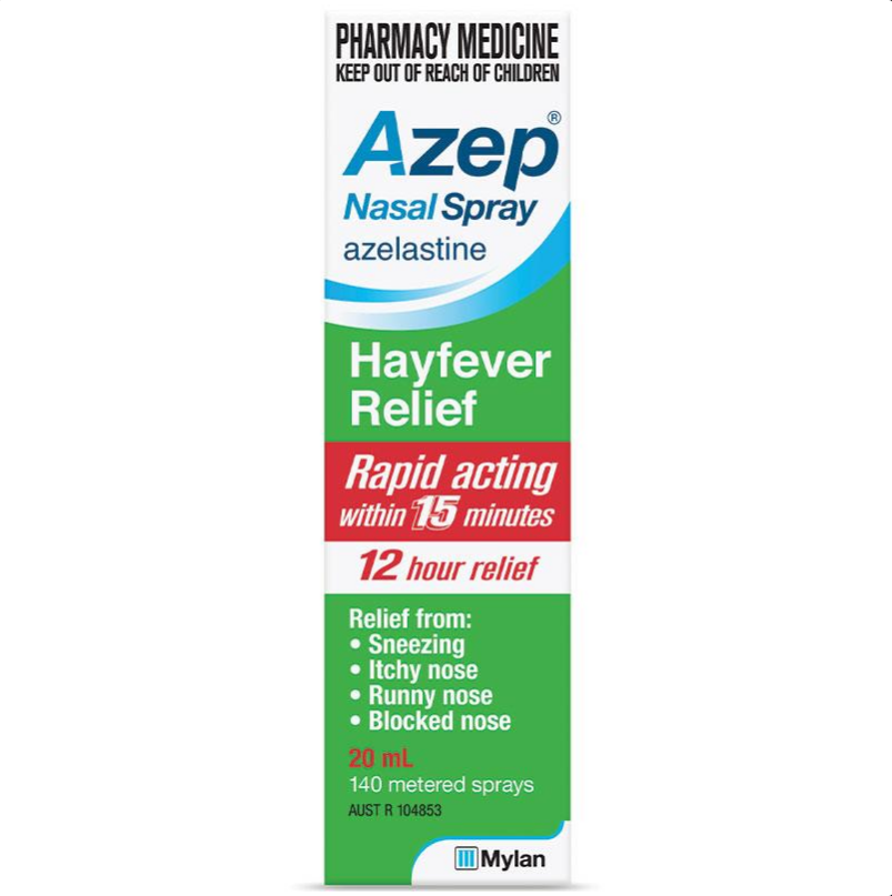 Azep Hayfever Relief Nasal Spray 20mL (Limit ONE per Order)