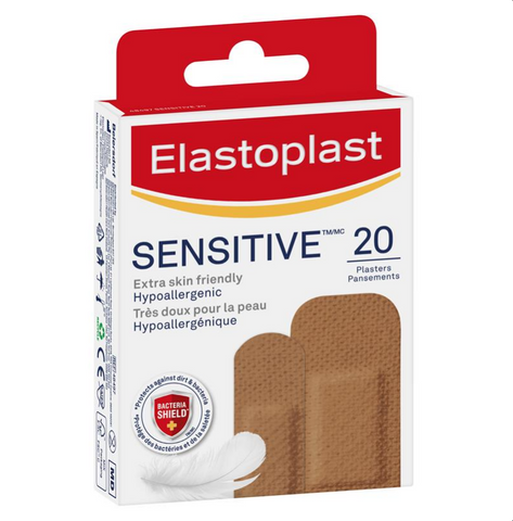 Elastoplast Sensitive Skin Tone Plasters 20 Medium