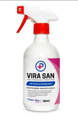 Vira San All Surface Disinfectant Hospital Grade 500mL