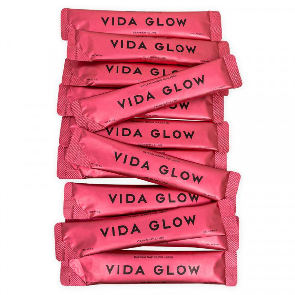 Vida Glow Marine Collagen Cranberry & Lime 30 x 3g Sachets