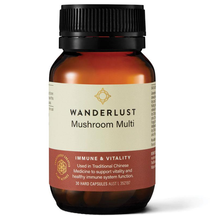 Wanderlust Mushroom Multi 30 Capsules