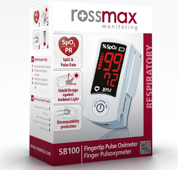 Rossmax Fingertip Pulse Oximeter - SB100