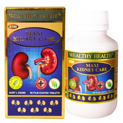 Wealthy Health MAXI Kidney Care 90 Tablets