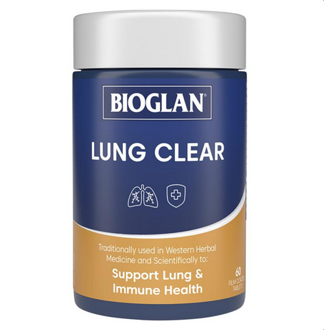 Bioglan Lung Clear 60 Tablets