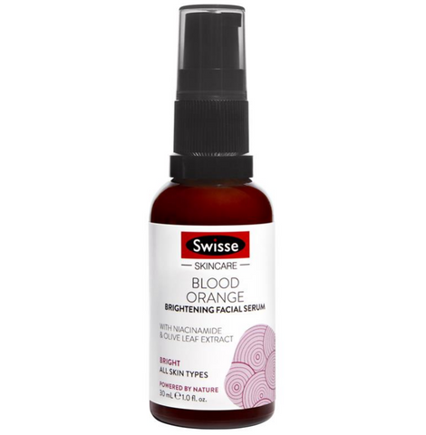 Swisse Skincare Blood Orange Brightening Facial Serum 30mL