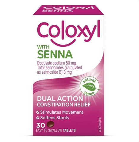 Coloxyl & Senna 30 Tablets