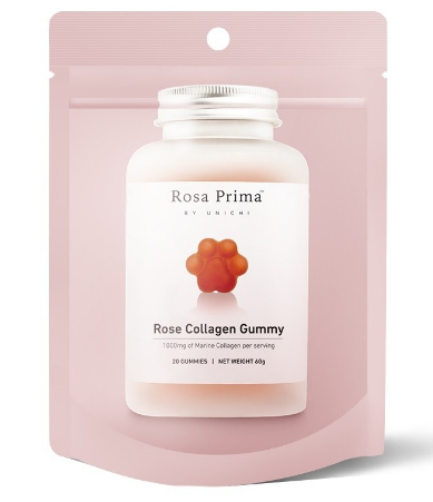 Unichi Rosa Prima Rose Collagen 20 Gummies (Expiry 09/2024)