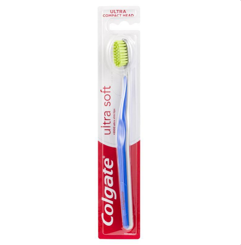 Colgate Ultra Soft Compact Head Manual Toothbrush 1 pack