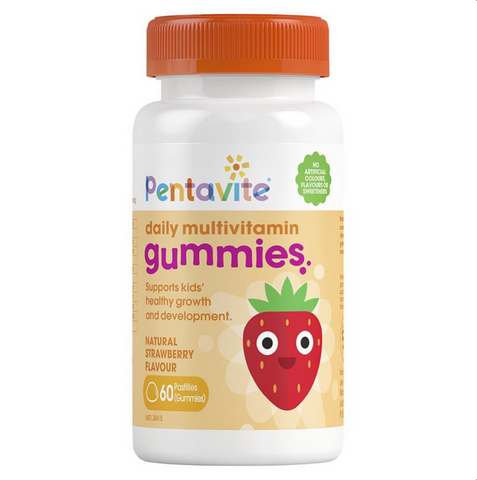 Pentavite Daily Multivitamin Kids Gummies 60 Gummies