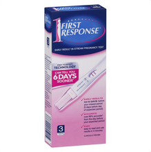 Load image into Gallery viewer, First Response Instream Pregnancy Test 3 Tests