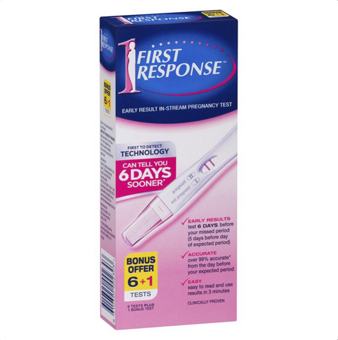 First Response Instream 7 Pregnancy Tests
