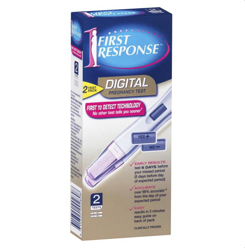 First Response Digital 2 Pregnancy Tests