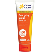 Load image into Gallery viewer, Cancer Council SPF 50+ Everyday Value 250mL