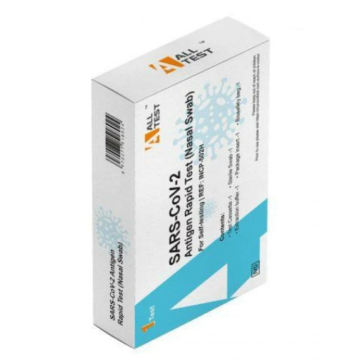 All Test Covid 19 Rapid Antigen Test Nasal (Nasal Swab) 1 Pack