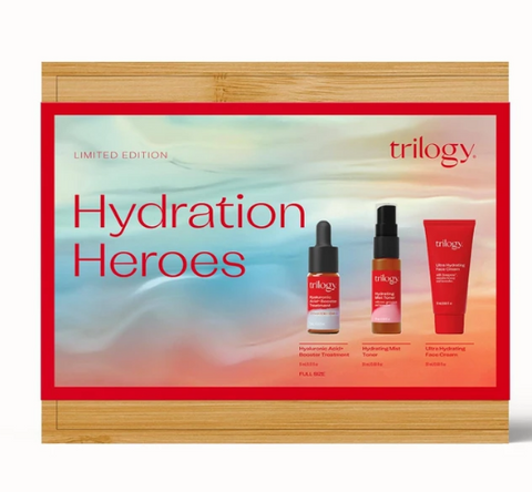 Trilogy Hydration Heroes Holiday Limited Edition Gift Set