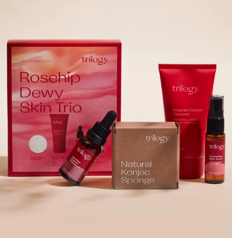 Trilogy Rosehip Dewy Skin Trio Holiday Limited Edition Gift Set
