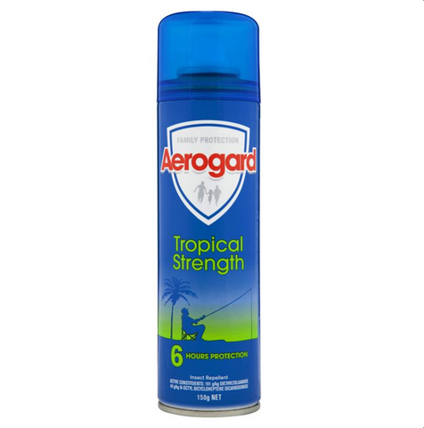 Aerogard Tropical Strength Insect Repellant 150g Aerosol