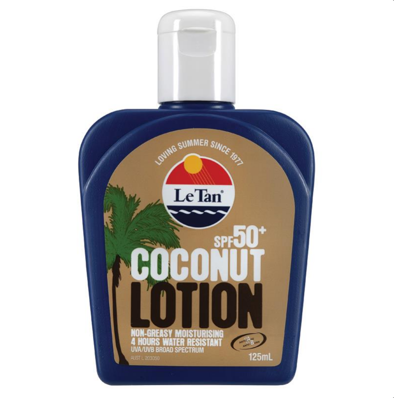 Le Tan SPF 50+ Coconut Sunscreen Lotion 125mL