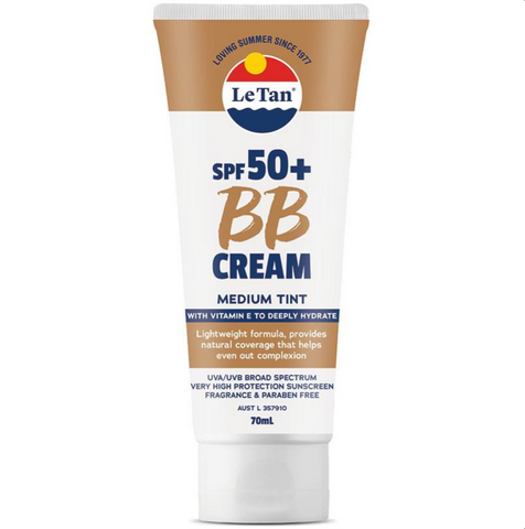 Le Tan SPF 50+ BB Tinted Medium 70mL