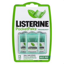 Load image into Gallery viewer, Listerine PocketPaks Fresh Burst 72 Strips