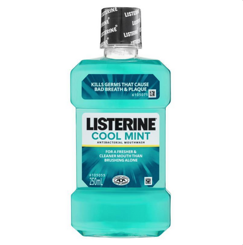 Listerine Cool Mint Mouthwash 250mL