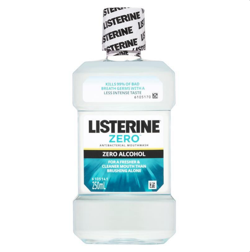 Listerine Mouthwash Zero 250mL