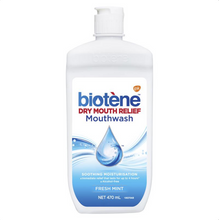 Load image into Gallery viewer, Biotene Dry Mouth Relief Mouthwash Fresh Mint 470mL