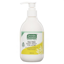 Load image into Gallery viewer, Thursday Plantation Tea Tree Body Wash for Acne 300mL
