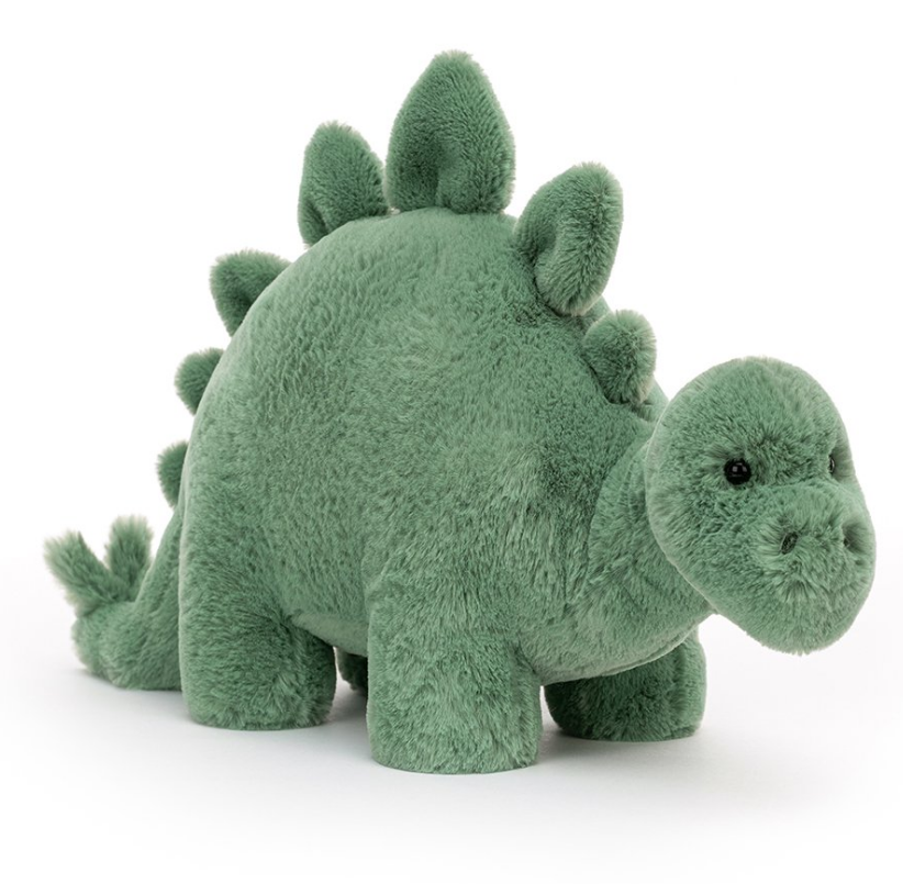 Jellycat Fossilly Stegosaurus Medium - Green