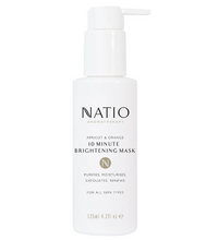 Load image into Gallery viewer, Natio Apricot &amp; Orange 10 Minute Brightening Mask 125mL