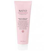 Load image into Gallery viewer, Natio Rosewater Hydration Gentle Cream-Gel Face Cleanser 100mL