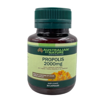 Australian By Nature Propolis 2000mg 30 Capsules