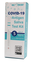 Load image into Gallery viewer, Ecotest Covid 19 Rapid Antigen Test Oral (Saliva) Test Pen Box of 5 Test