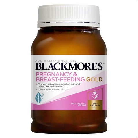 Blackmores Pregnancy and Breastfeeding Gold 180 Capsules