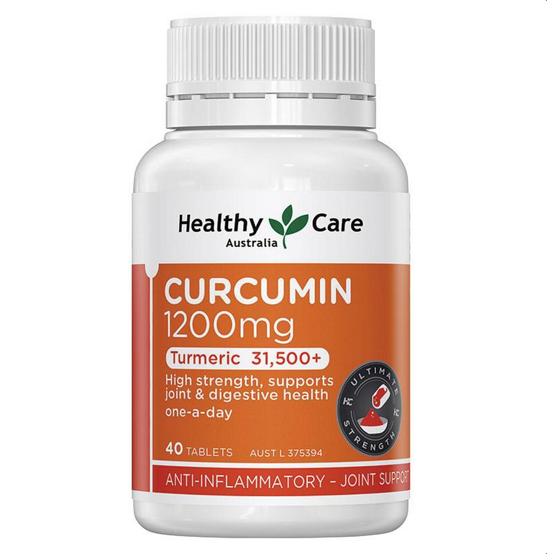 Healthy Care Curcumin 1200mg 40 Tablets