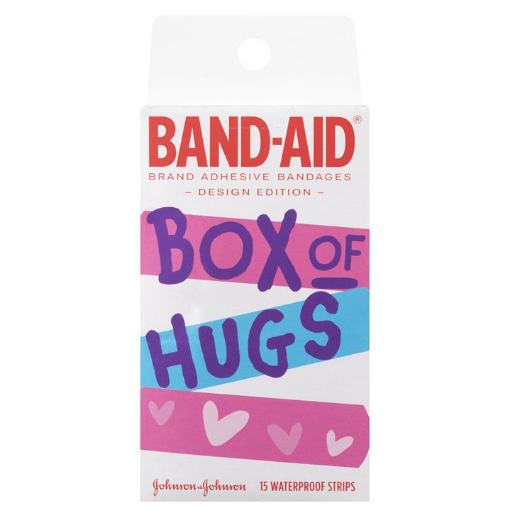 Band-Aid Character Strips Box of Hugs 15 Pack