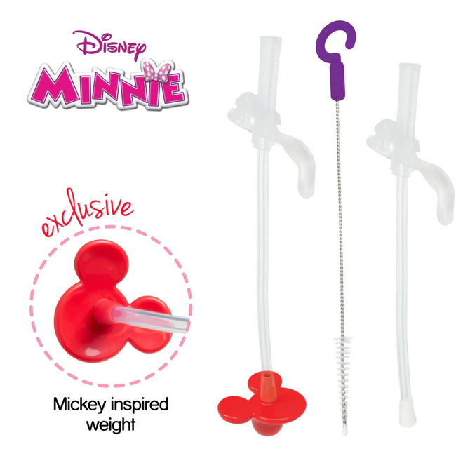 B.Box Disney Minnie / Mickey Mouse Replacement Straw Pack