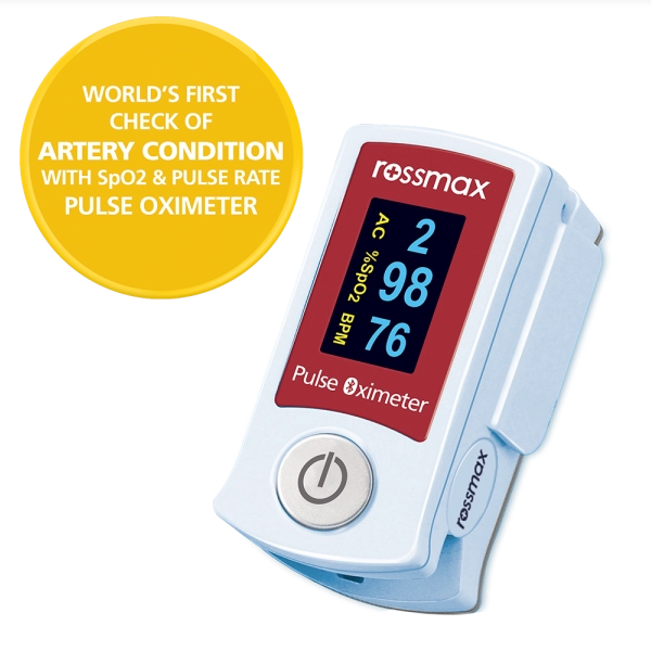 Rossmax Fingertip Pulse Oximeter with ACT Bluetooth - SB210