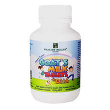 Load image into Gallery viewer, Wealthy Health Smart Junior Goat&#39;s Milk Tablets + DHA 200 Chewable Tablets