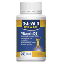 Load image into Gallery viewer, OsteVit-D Vitamin D3 250 Tablets