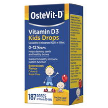 Load image into Gallery viewer, Ostevit-D Vitamin D3 400IU 0-12 Years Kids Drops Oral Liquid 15mL