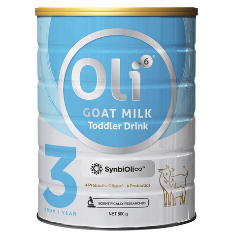Oli6 Stage 3 Dairy Goat Milk Formula Toddler 800g