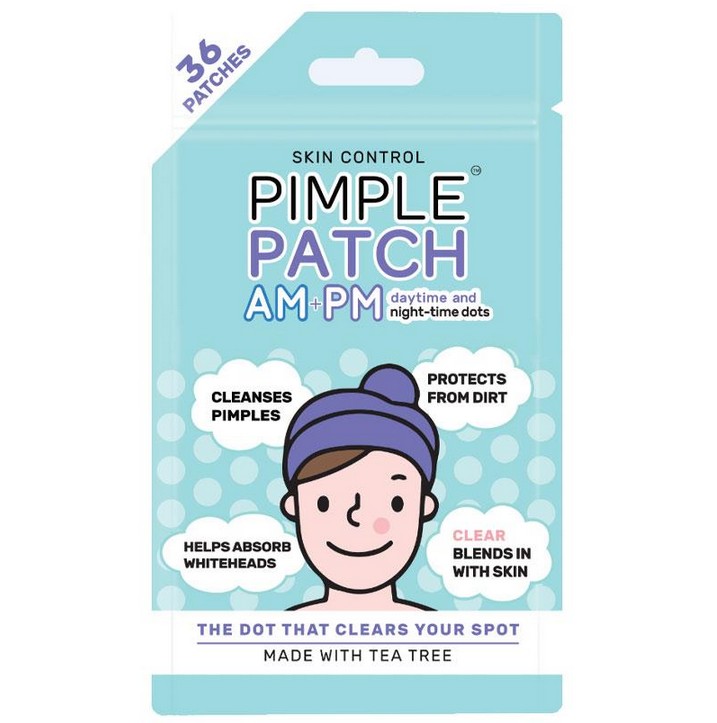 Skin Control Pimple Patches AM & PM Daytime and Night time dots 36 Patches