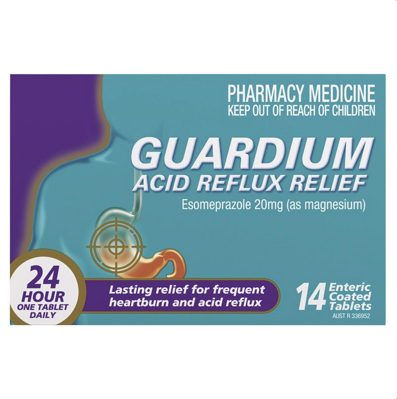Guardium Acid Reflux Relief 14 Tablets (Limit ONE per Order)