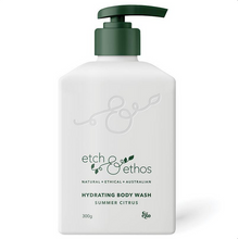 Load image into Gallery viewer, Etch &amp; Ethos Hydrating Summer Citrus Body Wash 300g