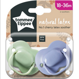 Tommee Tippee Cherry Latex Soother 18-36 Months 2 Pack