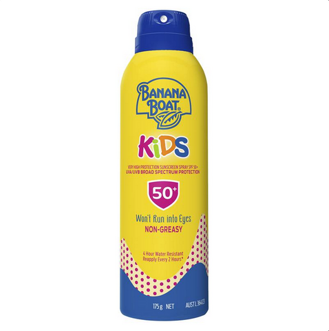 Banana Boat SPF 50+ Simply Protect Kids Clear Spray 175g