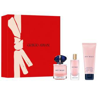 Giorgio Armani My Way Eau De Parfum 50mL 3 Piece Set (EDP 50ML+ EDP 15ML+ Body Lotion 75ML)
