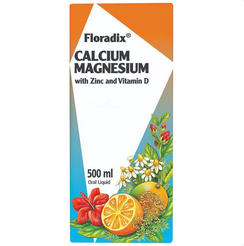 Floradix Calcium Maganesium With Zinc And Vitamin D 500mL